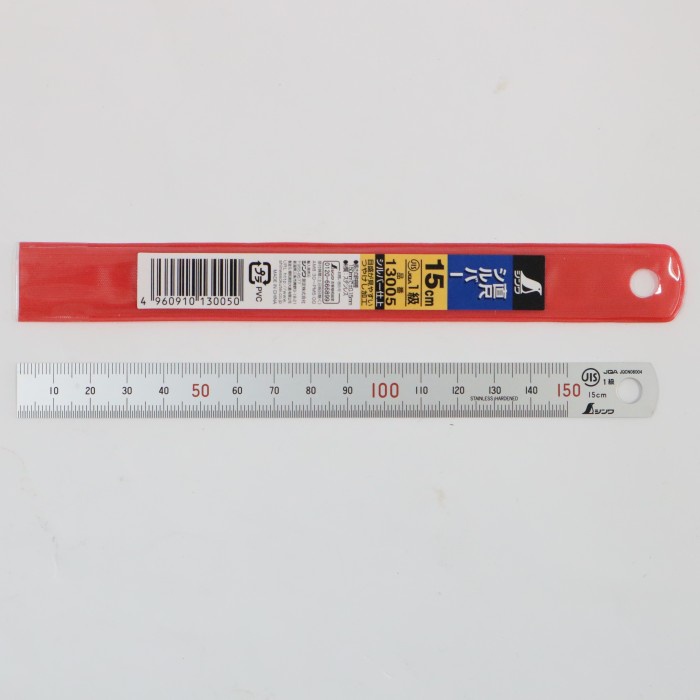 

Murah Penggaris Stainless Steel Shinwa Steel Ruler, 15 Cm 13005 Limited