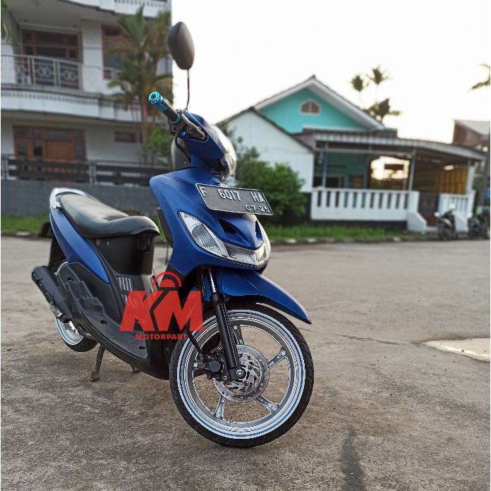 Lis Ban List Ban Motor Ring 14 Ring 17 Motor Matic dan Bebek Putih Biru Merah Untuk Motor Beat Vario