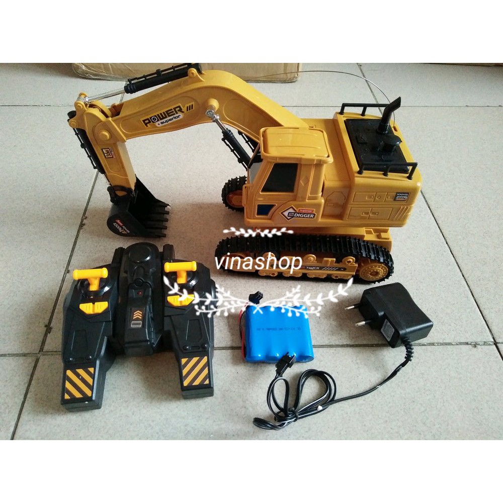 R C Beko Beco Mobil  Keruk  tank excavator digger Remote  