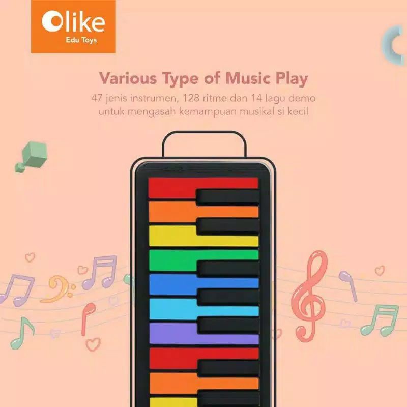 OLIKE HAND ROLL PIANO / GARANSI RESMI ORIGINAL