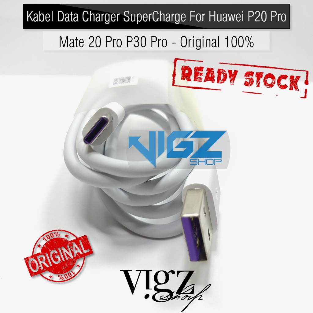 Kabel Charger Data Nova 5T Huawei P20 Pro Mate 30 Pro Mate 20 Pro 30 Pro SuperCharge 5A Original 100%