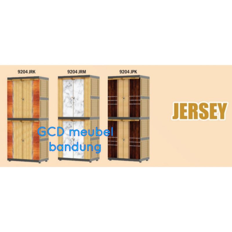 Lemari plastik Naiba 9204 Jersey - Bandung