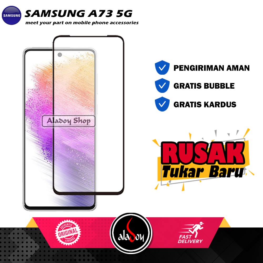 Tempered Glass Samsung A73 5G 2022 Anti Gores Layar Screen Protector