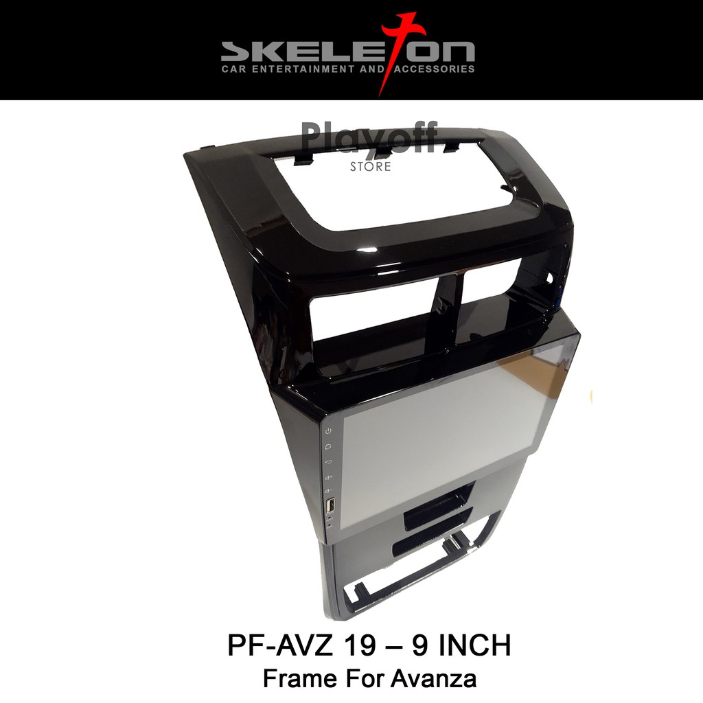 Frame Head Unit 9 inch Skeleton for Avanza
