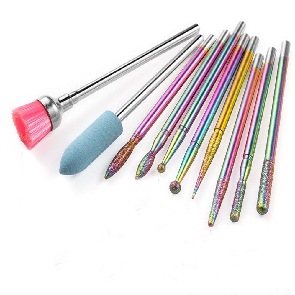 Mxbeauty Set Gerinda Kuku Portable Antibakteri Tidak Menyumbat Berputar Milling Cutter Alat Perawatan Kuku Manicure Pedicure Tools Alat Amplas Kuku