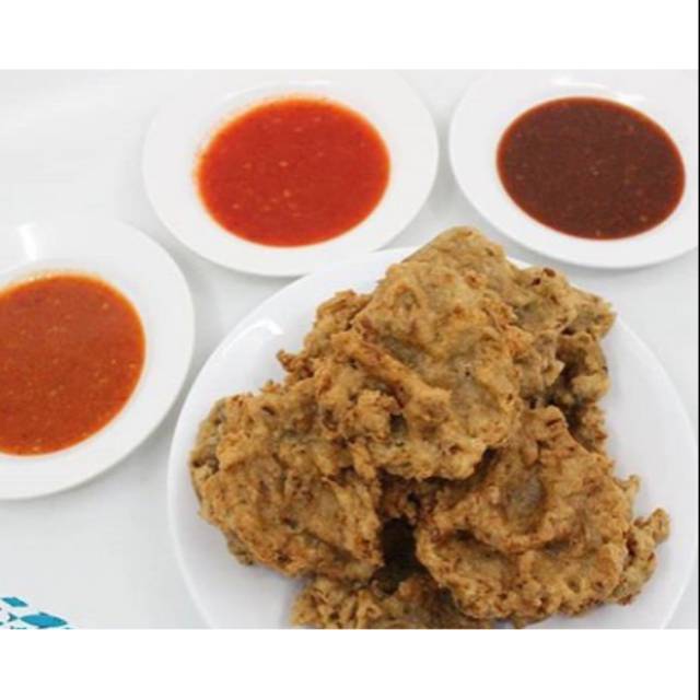 

Empiang/kulit tenggiri goreng