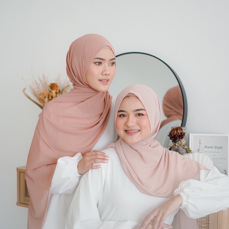 DISKON Aline Pashmina &quot;warna part 1&quot; || pashmina cerutty babydoll