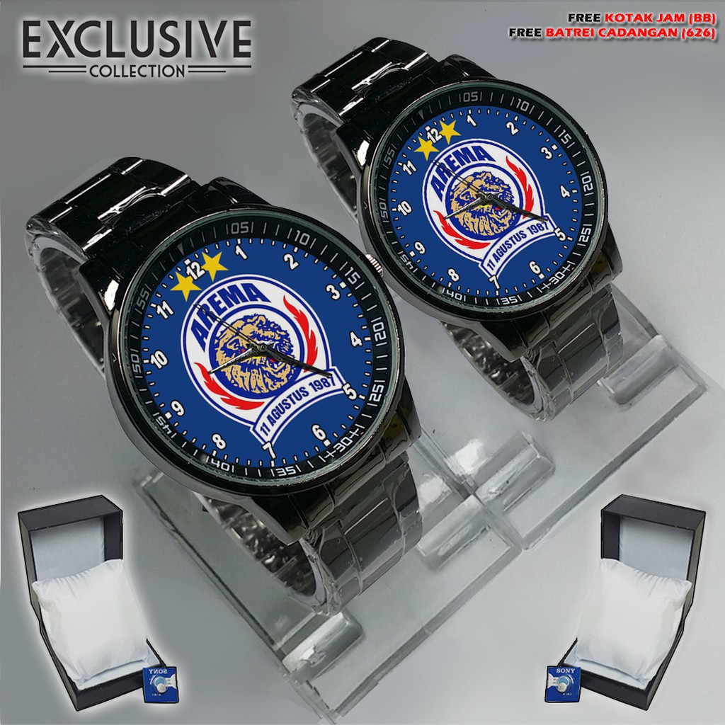 Jam Tangan  AREMA MOTIF 5 Bagus