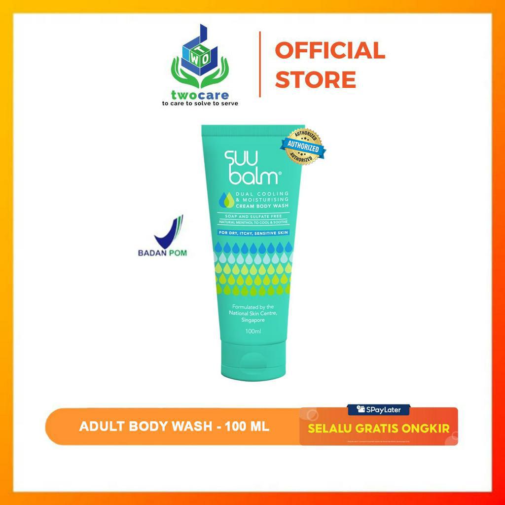 SUU Balm Adult Body Wash Cream Dry Itchy Sensitive Problem Skin 100ml
