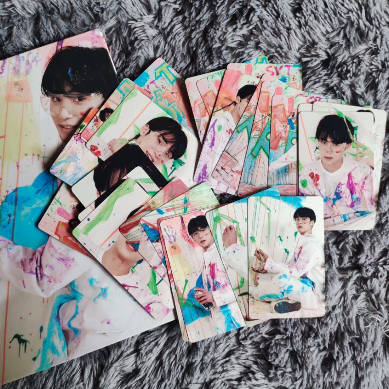 [Ready Stock] - Mingyu Face The Sun FTS Carver Photocard Sharing