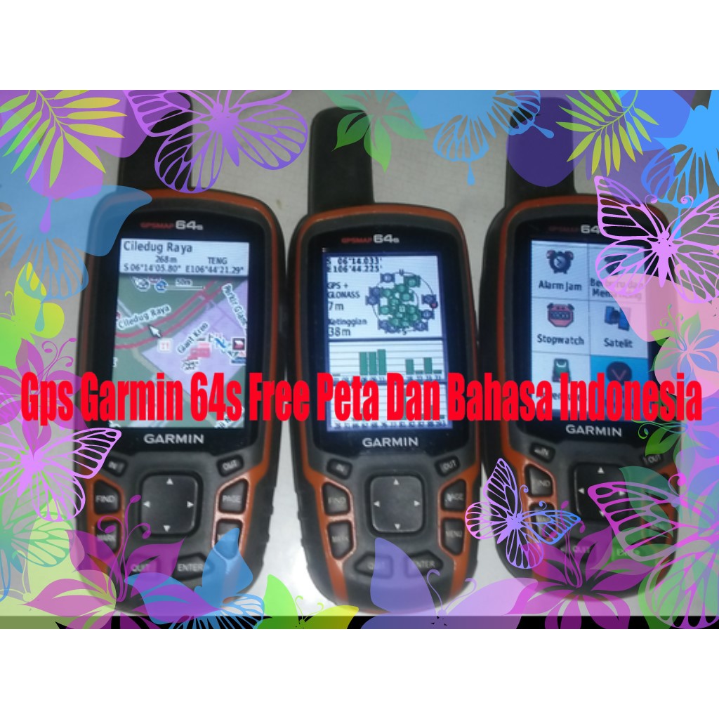Peta laut + Gps Garmin 64s Seken Mulus  Free Peta Dan Bahasa indonesia