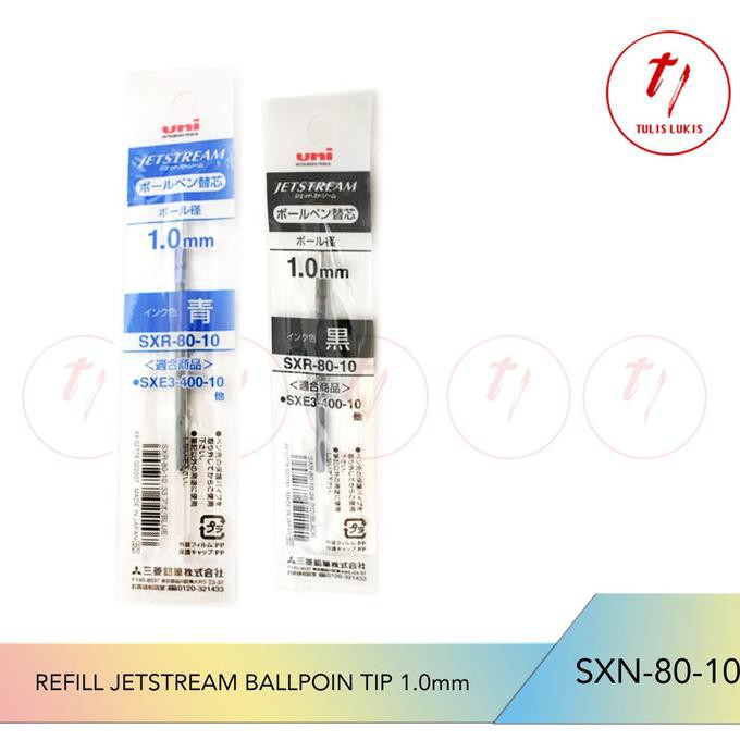 

Limited Uni Sxr-80-10 Jetstream Ballpoint Multi Pen Refill - 1.0 Mm - Hitam Bagus