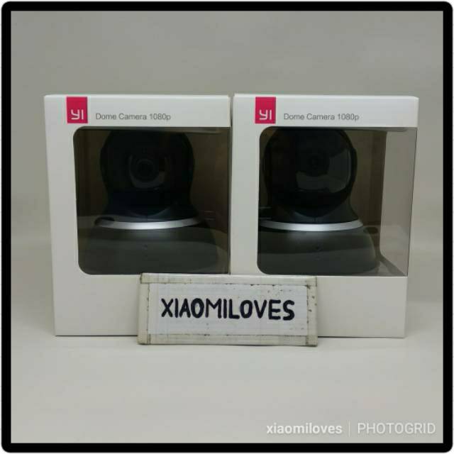Original Xiaomi Yi Dome 1080P International Version Camera CCTV Full HD 1080 P Garansi Resmi