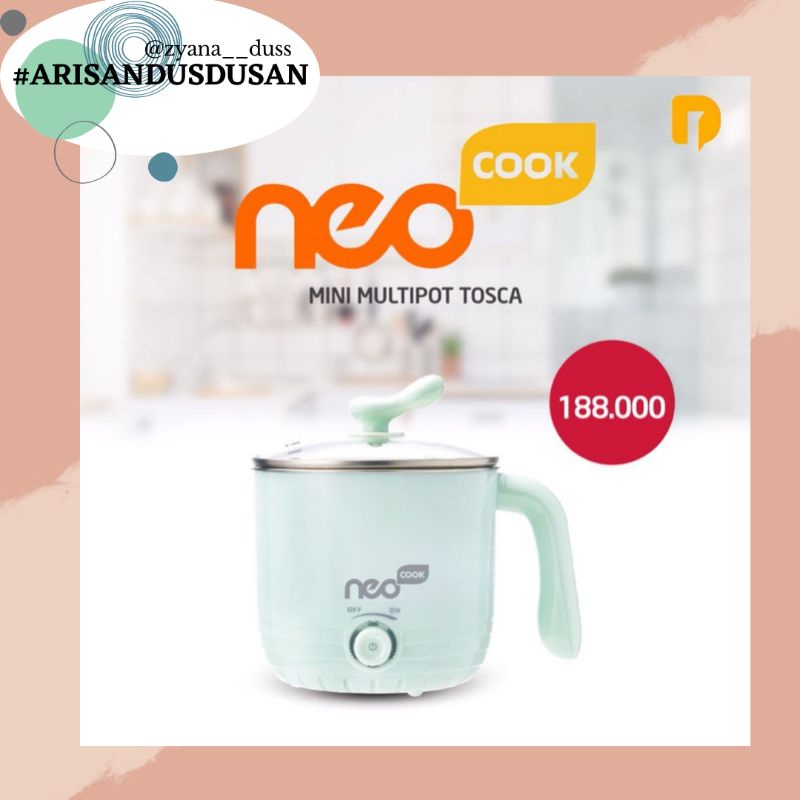 mitrazyana.id NEO COOK MINI MULTI POT PANCI ELEKTRIK DUSDUSAN MILENIAL LISTRIK
