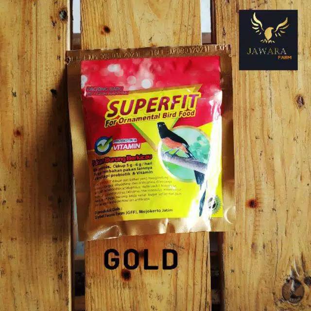 Superfit GOLD Pur Pakan Burung Murai