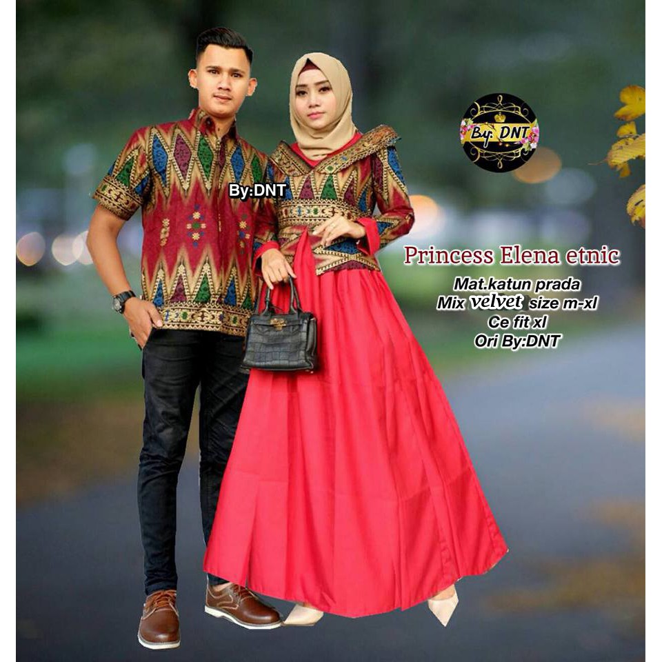 Couple Princes Elena Etnic Termurah
