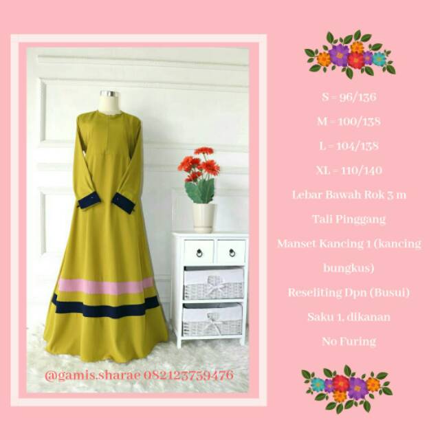 Gamis Ricis Lemon