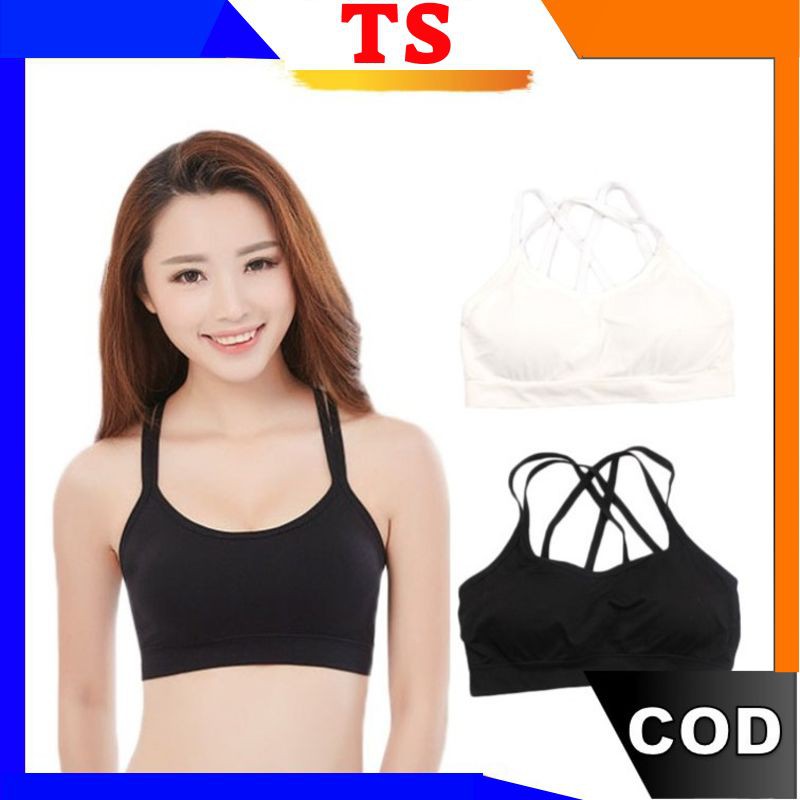 TS - F464 BRA/BH Polos Wanita Tanpa Kawat Bahan Halus /  Pakaian Dalam Wanita /  Pakaian Atas