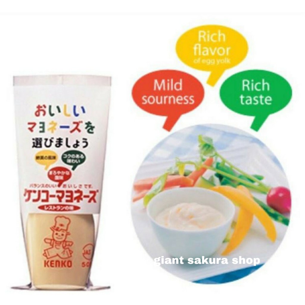 Kenko Mayonnaise / mayonaise import / mayonaise jepang / makanan jepang