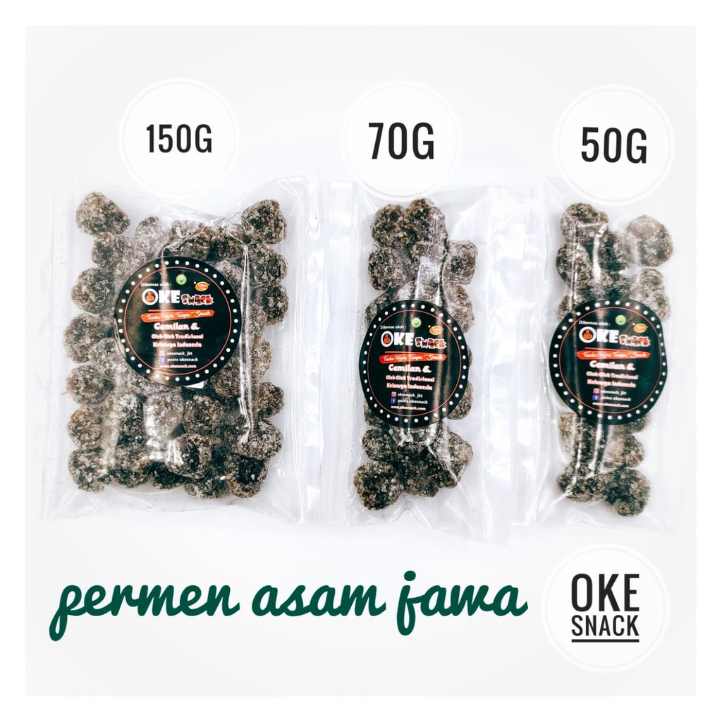 Permen Asam Jawa 50g 70g 150g