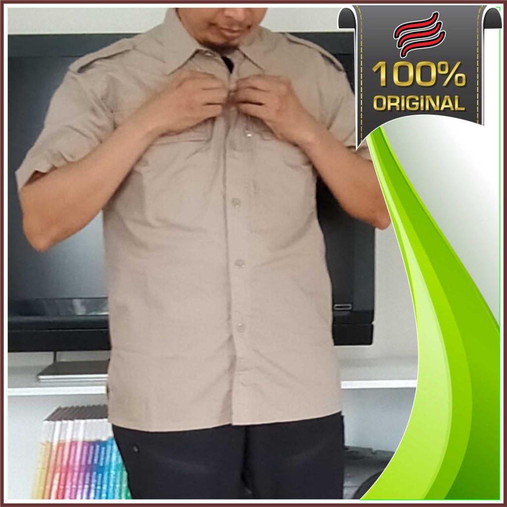Kemeja Gunung Pendek Ripstop Katun SHIOUX - Kemeja Pendek Petualang Ripstop Katun SHIOUX - Kemeja Pe