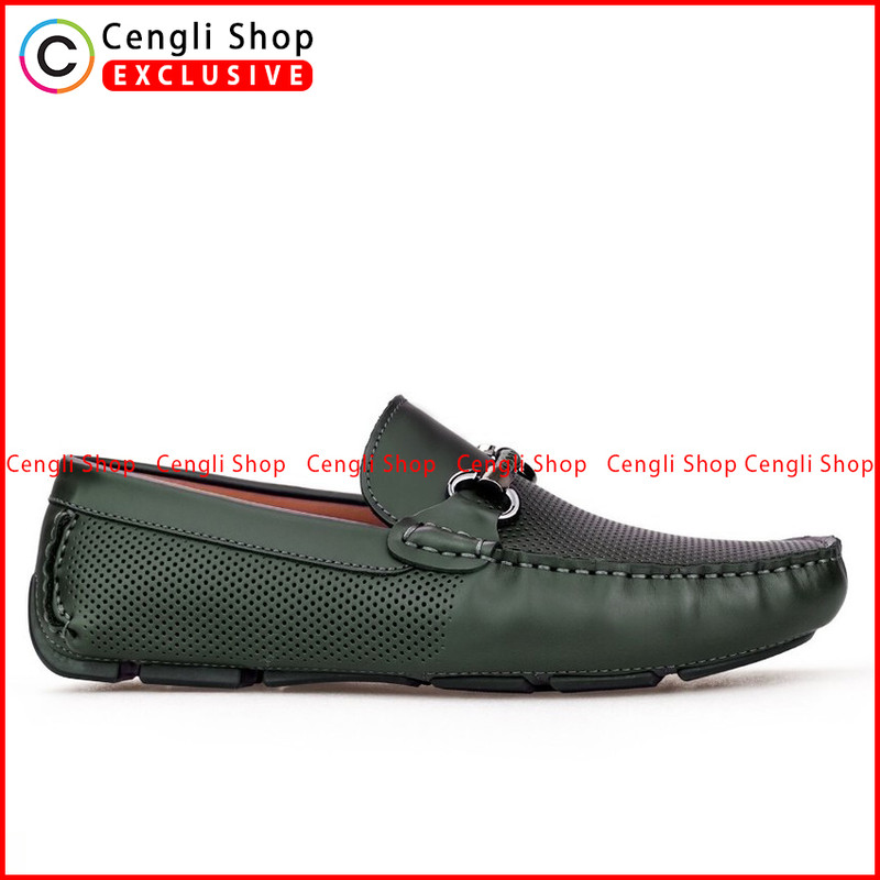 SEPATU EVERBEST PRIA CASUAL SEMI FORMAL BRANDED ORIGINAL HIJAU EVEM150