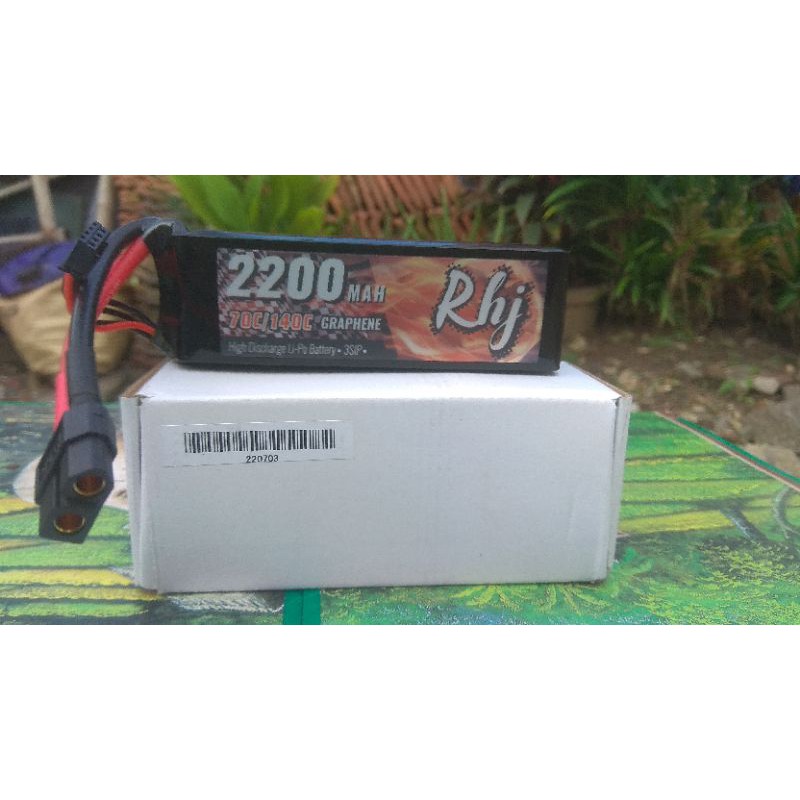 lipo 3s 2200mah 70-140c rhj