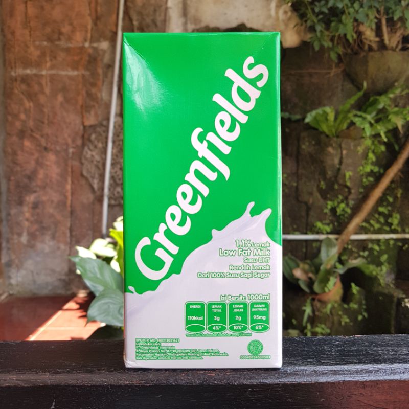 

Susu UHT Greenfields Low Fat isi 1 Liter