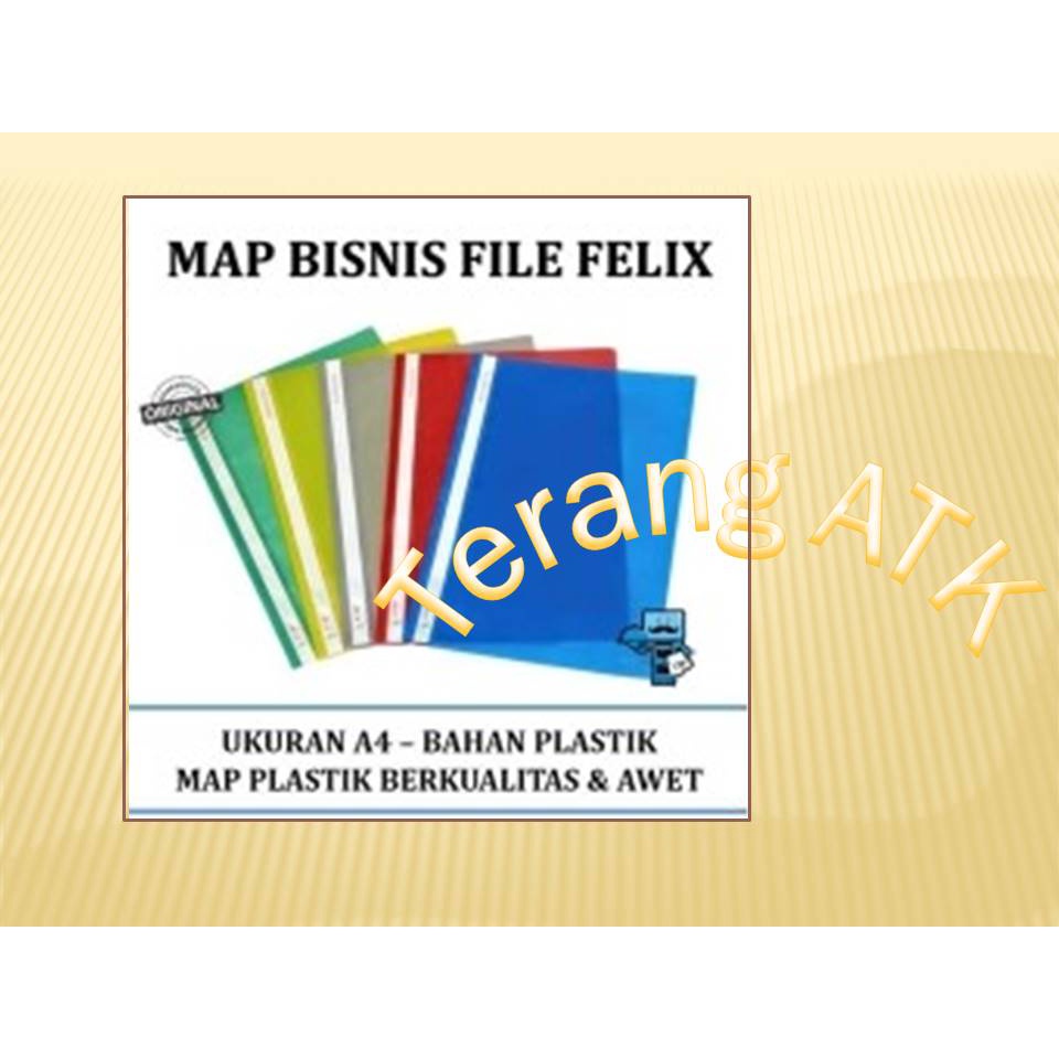 

Business File Plastik Merek Felix [isi 12 Lembar]
