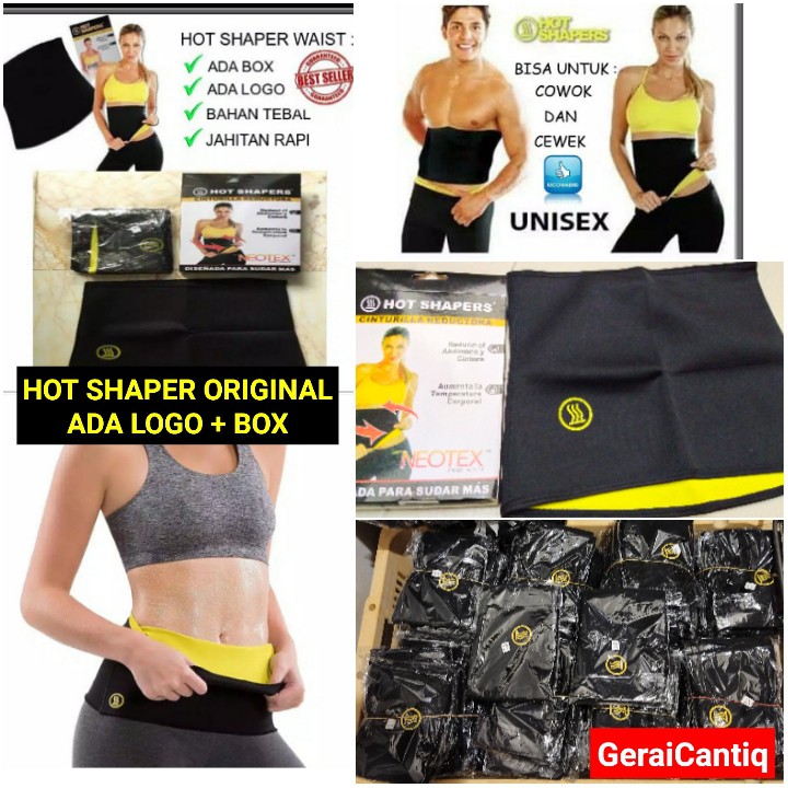 HOT SHAPER SLIM WAIST - KORSET PELANGSING PERUT PENGHANCUR LEMAK PERUT / HOT SHAPE TANPA PENGAIT ATAU TANPA PEREKAT