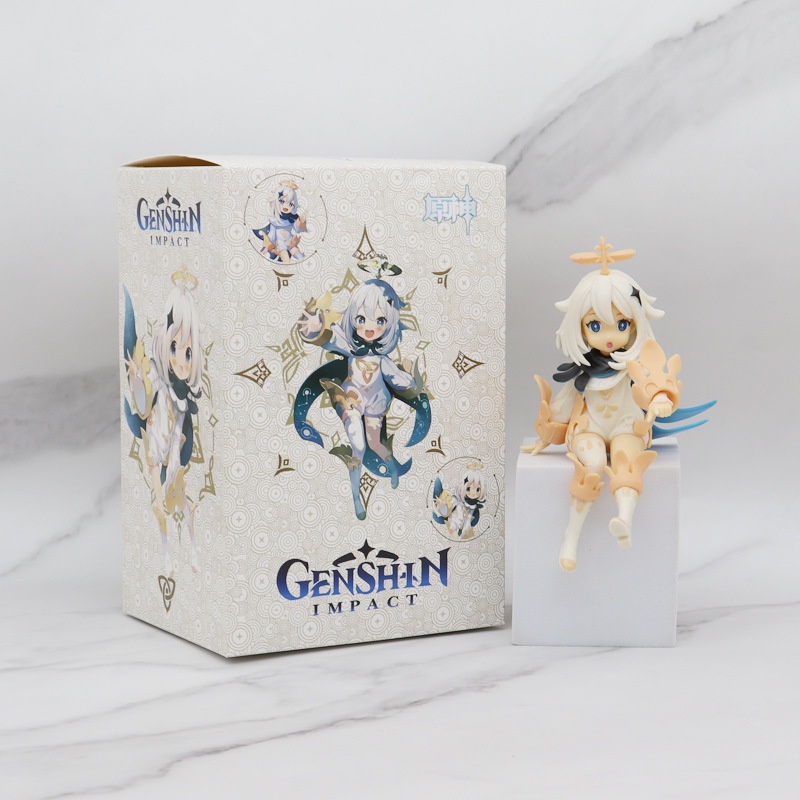 2022 Boneka Pajangan Action Figure Anime Paimon Duduk Untuk Koleksi