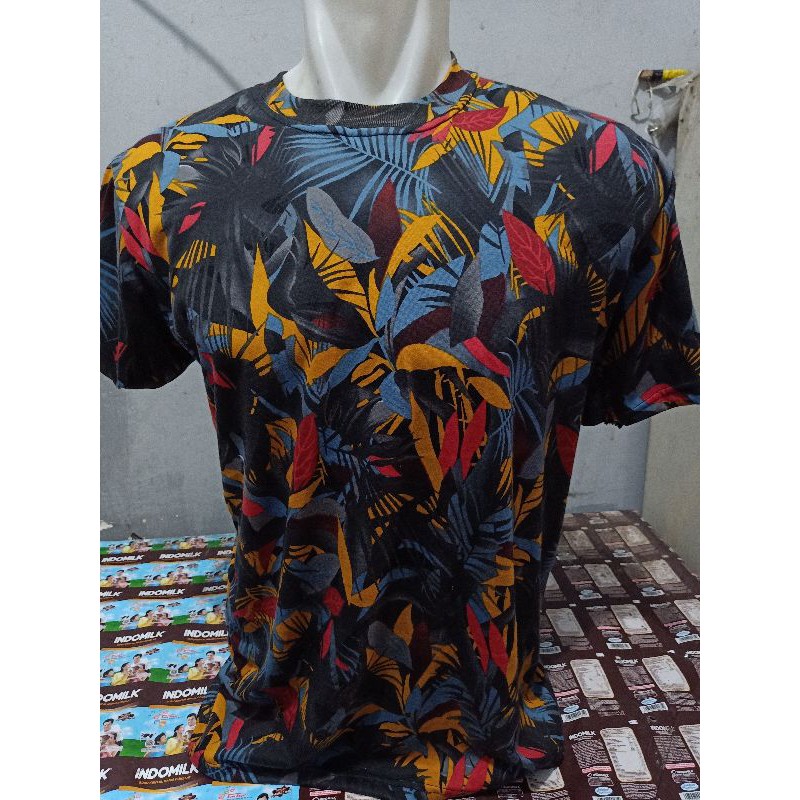 kaos oblong hawai size S-5XL