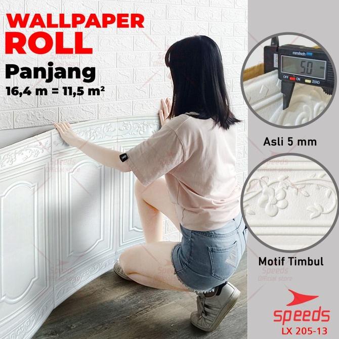 FREE ONGKIR Wallpaper Dinding Roll Perekat Wallpaper 3d Stiker Foam Dinding 205-13