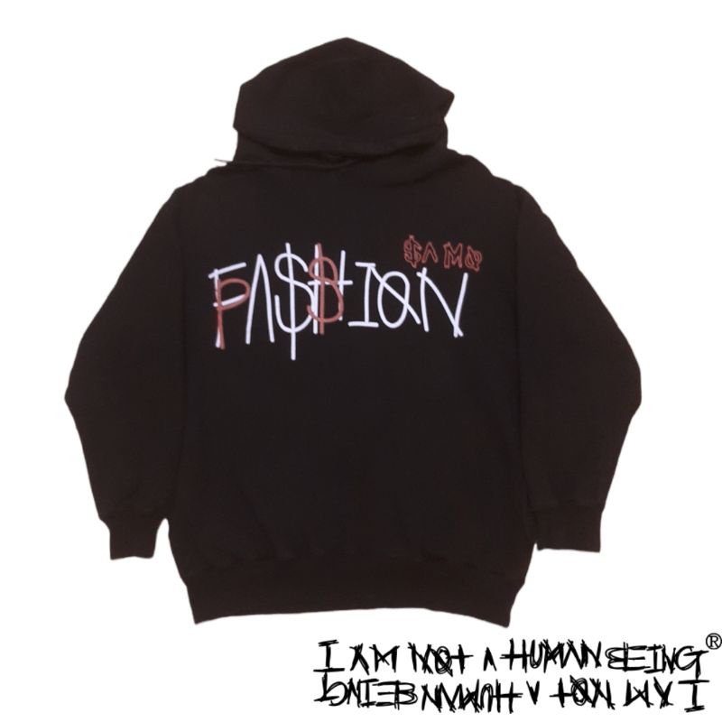 Hoodie I am Not a Human Being Second