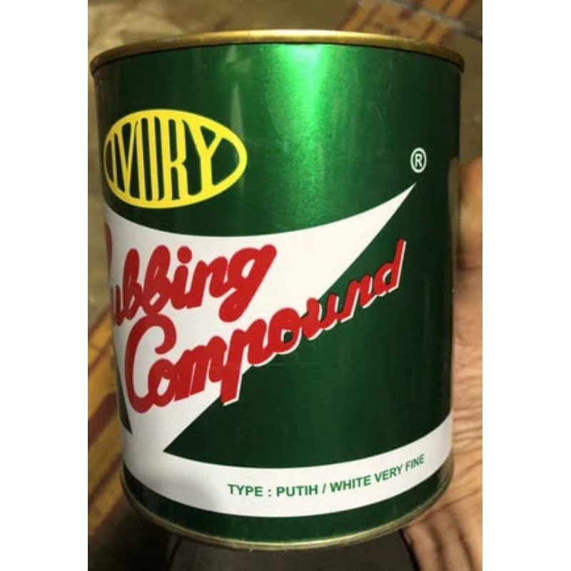 

KOMPON IVORY COMPON PUTIH RUBBING COUMPOND KALENG 1KG white very fine