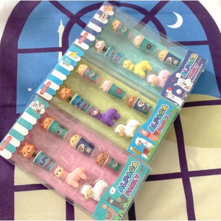 

PENGHAPUS ALPACA SET 6 PCS ANIMAL BINATANG UNIK LUCU ERASER HAPUSAN READY STOCK MURAH BERKUALITAS GROSIR