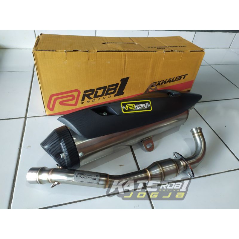 Knalpot All new Nmax  Rob1 racing - rob1 new nmax 2020 - knalpot std racing nmax new