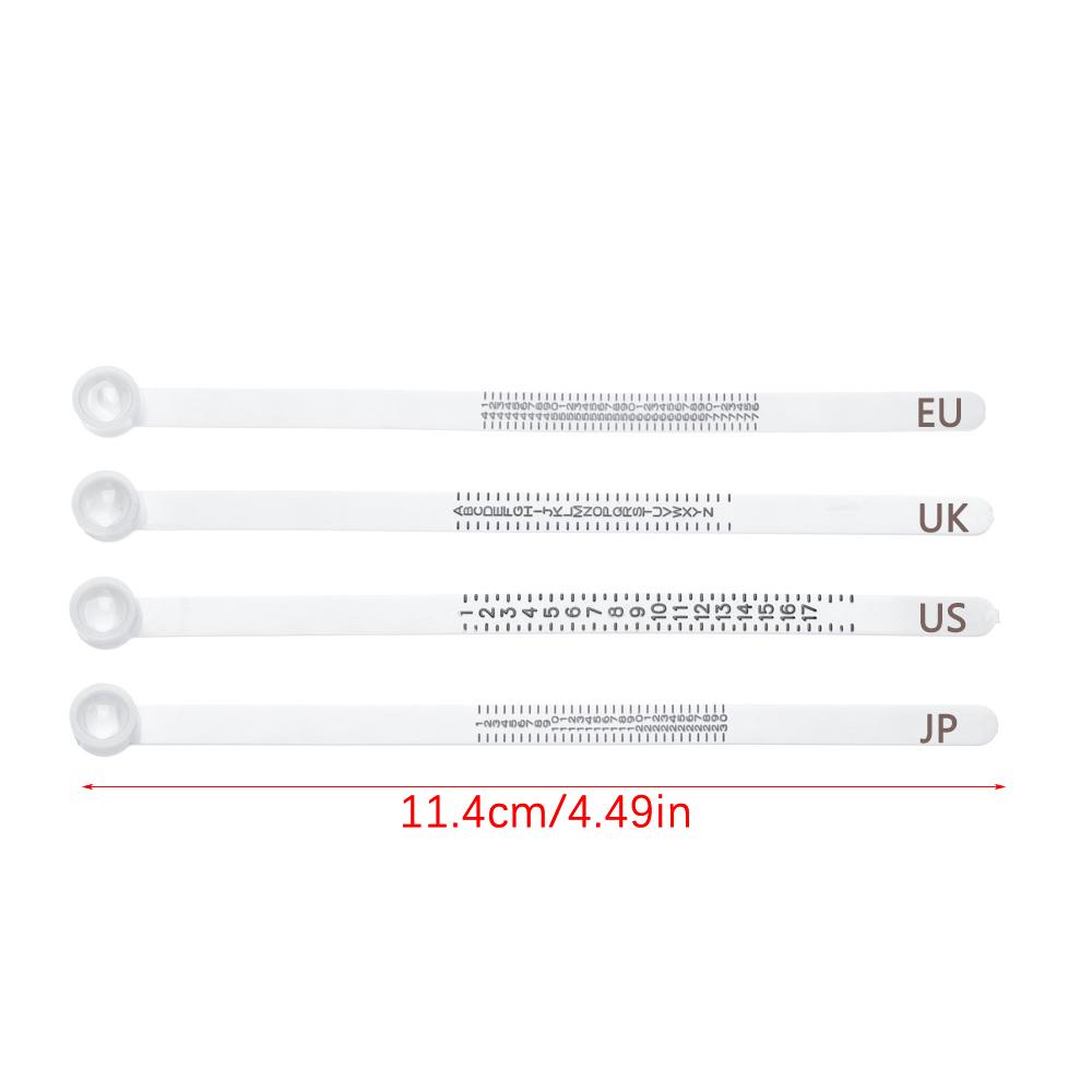 Top Ring Sizer Measurer Ukur Ukuran Fashion A-Z Dengan Kaca Pembesar Tester Asli