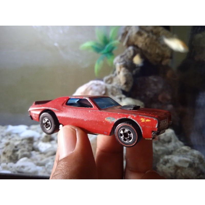 Hotwheels Redline Hongkong Original Ford Torino 1975 Langka Rare Vintage Lawas No Blackwall