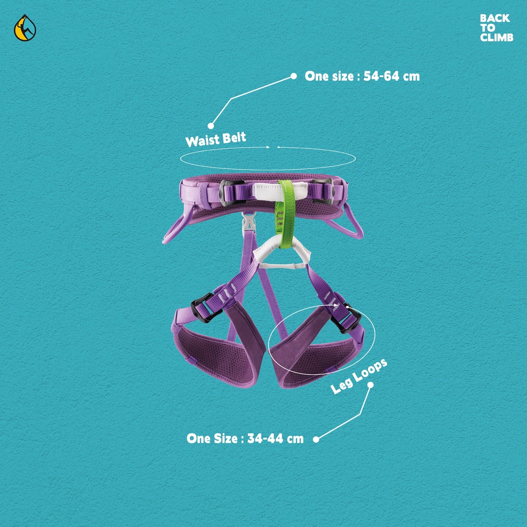 Harness Petzl Machu Kids - Harnes Manjat - Macchu Kids