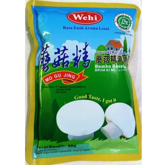 WEHI bumbu kaldu jamur halal dan vegetarian 80gr