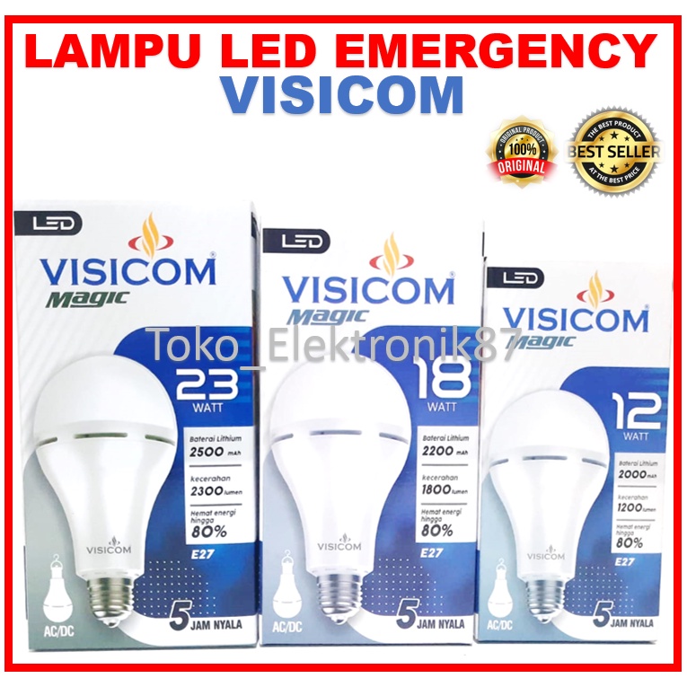 Lampu Led Magic Visicom Emergency