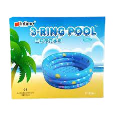 Intime 3-Ring Pool Kolam Renang Tiup Anak ukuran 100cm YT026A