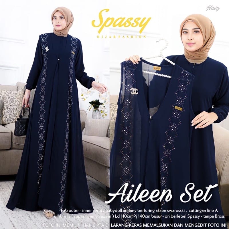 LIMITED [ADA JUMBO] AILEEN SET / AILEN DRES / AILEEN DRESS / AILEEN GAMIS