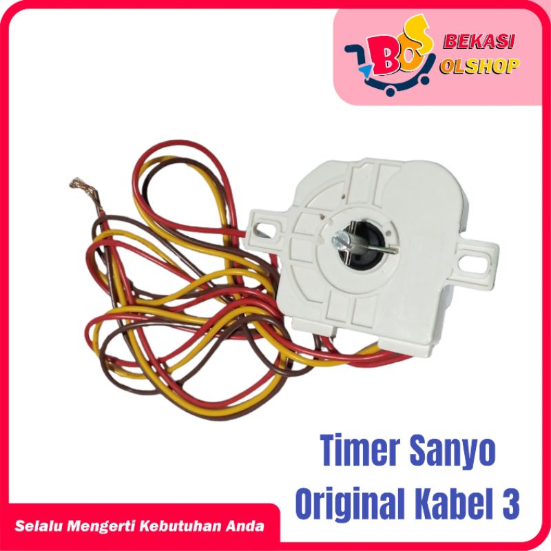 Timer Mesin Cuci Sanyo Original Kabel 3