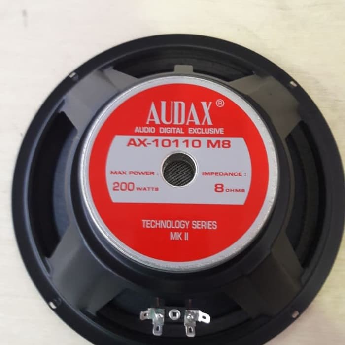 BISA COD - SPEAKER AUDAX AX 10110 FULL RANGE 10 INCH FULLRANGE AUDAX 200 WATT ORIGINAL ASLI 10" 10IN
