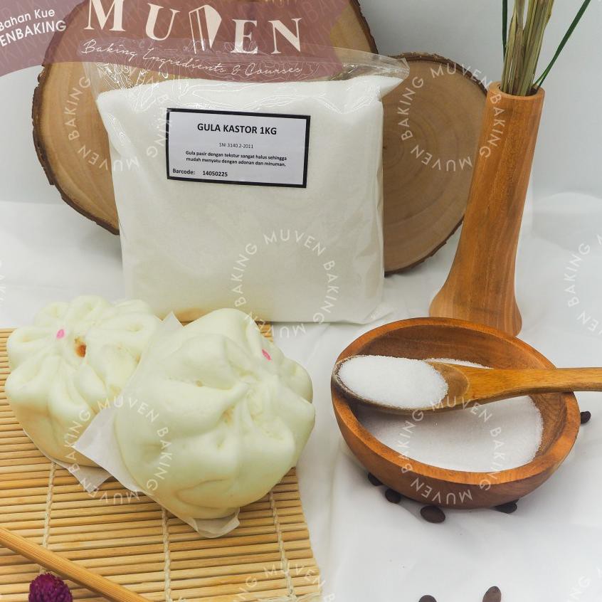 

GROSIR GULA KASTOR / CASTER SUGAR 1 Kg / CASTOR POWDER BUTIR HALUS