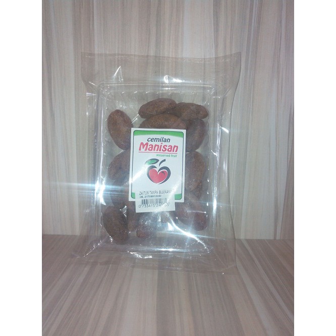 

Manisan Buah Zaitun Tanpa Biji (Buah Kana)