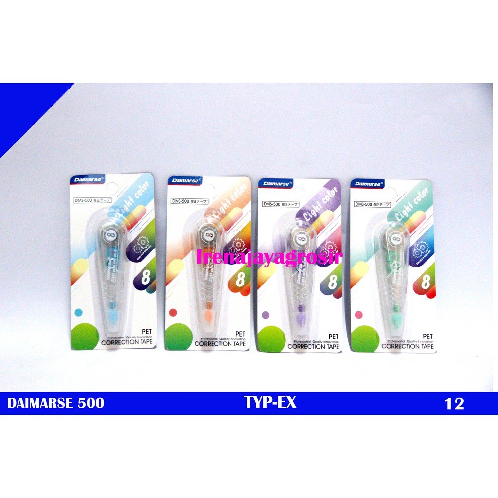 

Correction tape / tip x roll 12 meter / tipe x pita / Daimarse dms-500