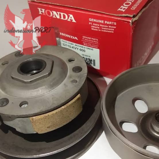 Pully assy beat lama pulley assy beat karbu scoopy karbu pully beat satu set